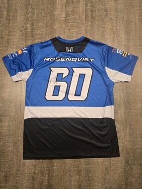 NWT IndyCar, Felix Rosenqvist, Signed 2025 Jersey, Meyer Shank Racing, Sz M